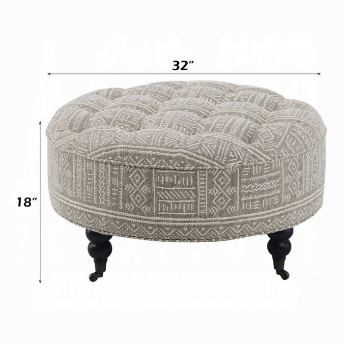 Upendo OTTOMAN W/CASTER
