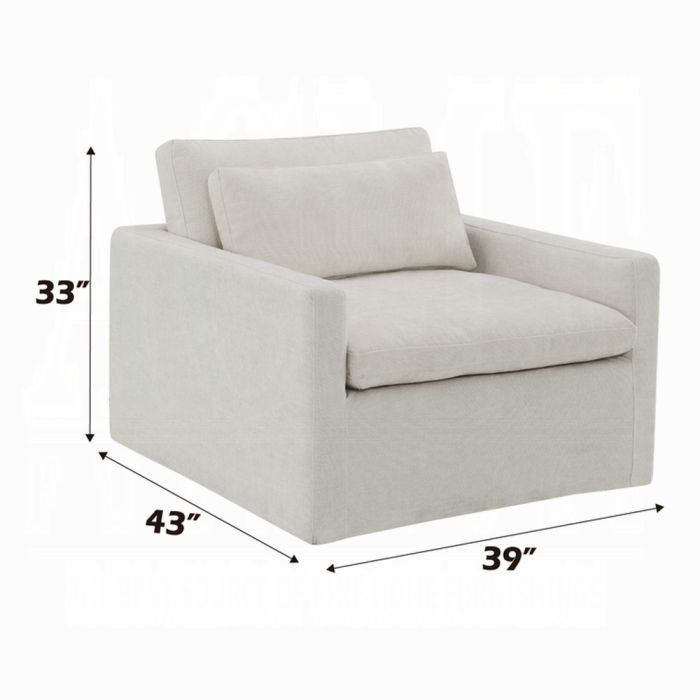 Frederick SWIVEL CHAIR W/PILLOW