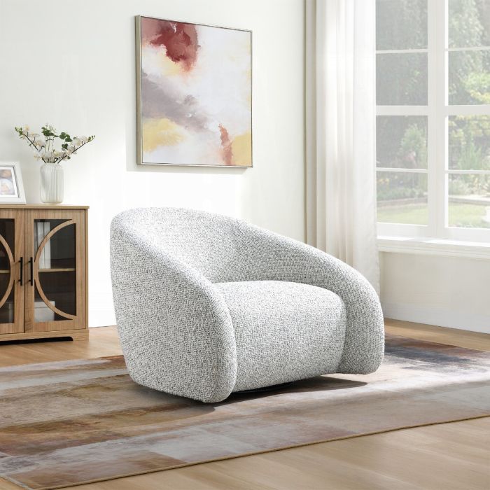 Zoey Accent Chair w/Swivel 