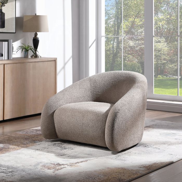 Zoey Accent Chair w/Swivel 
