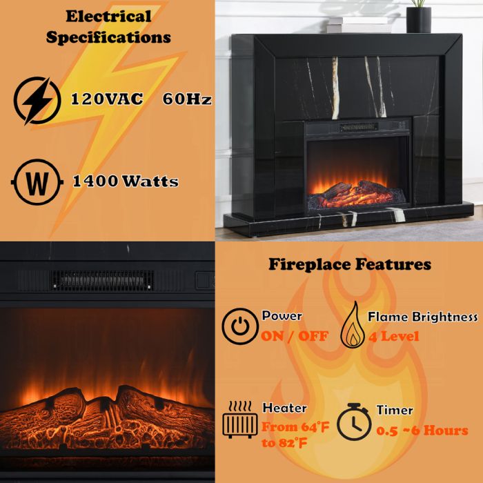 Drisana Fireplace