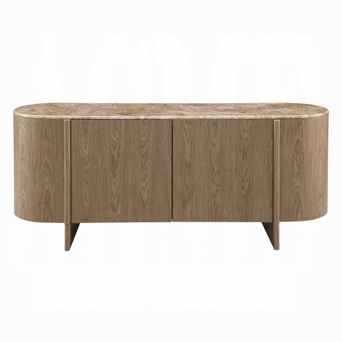 Markku Console Table w/Natural Marble