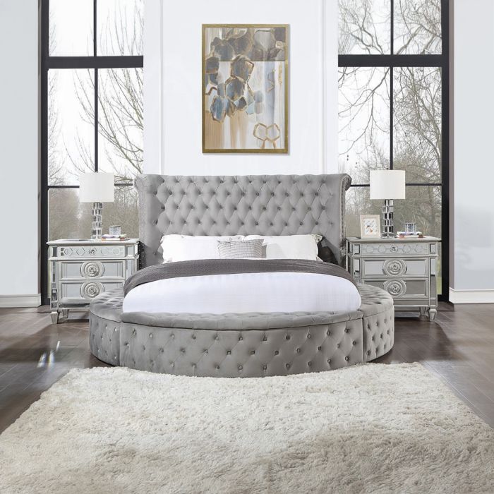 Gaiva Queen Bed W/Storage
