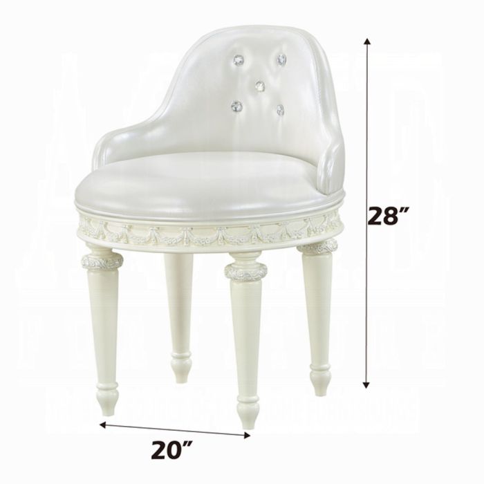Dorothy Vanity Chair W/Swivel