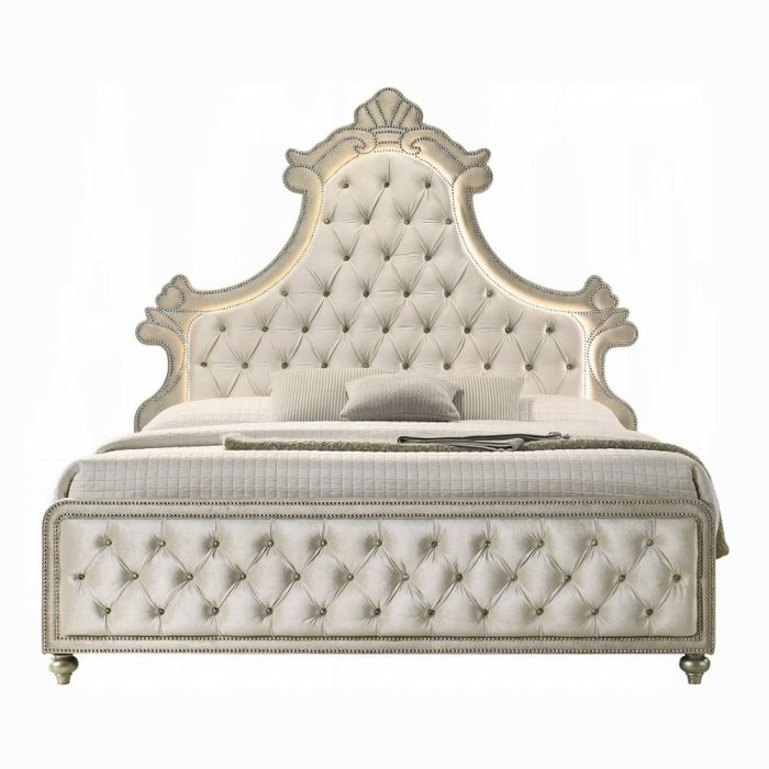 Lucienne Queen Bed W/LED