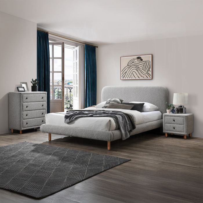 Cleo EK Bed