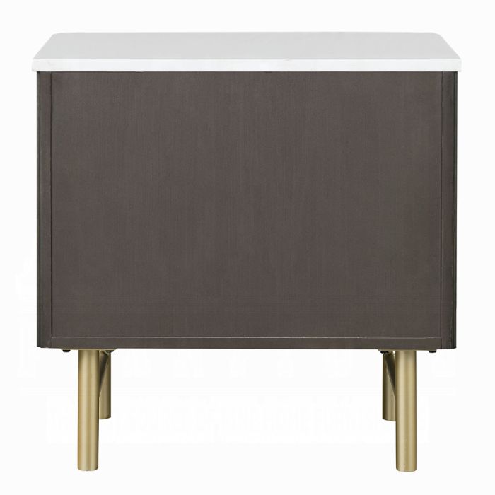 Clayten Nightstand w/Marble Top