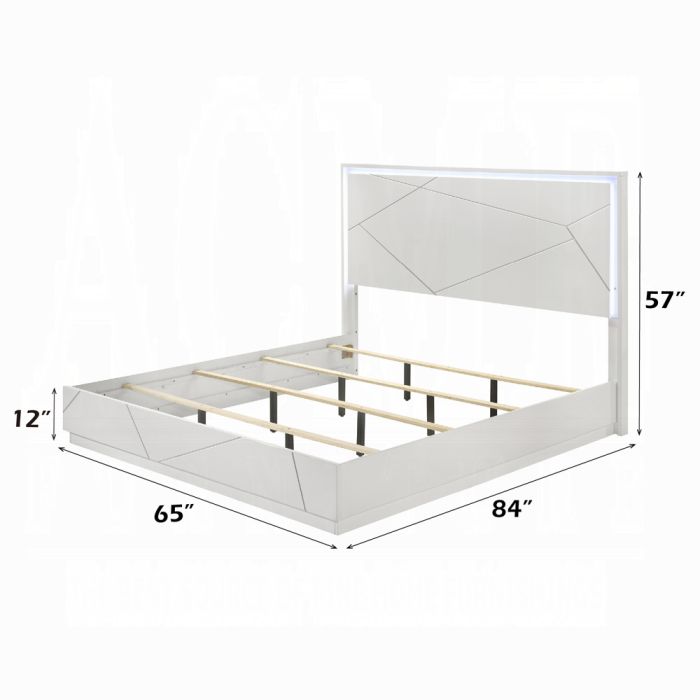 Esther Queen Bed w/LED