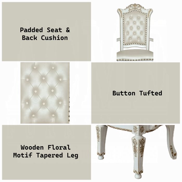 Vendome Arm Chair(Set-2)