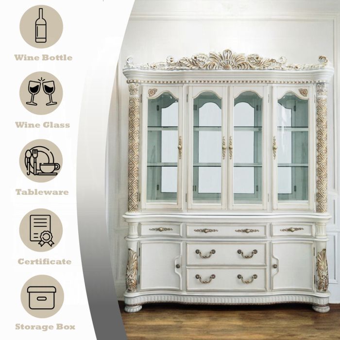Vendome Buffet & Hutch