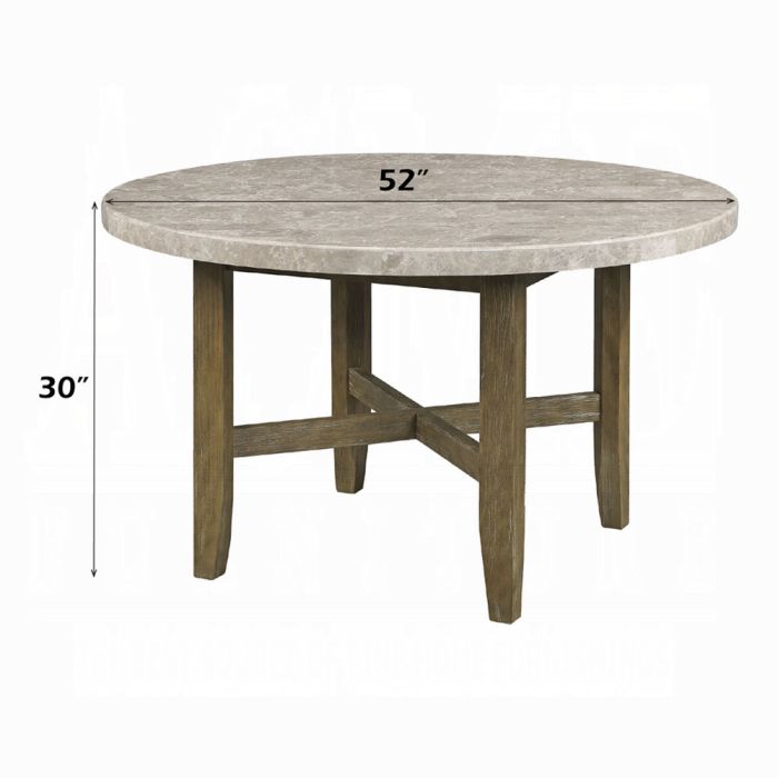 Karsen Dining Table W/Marble Top