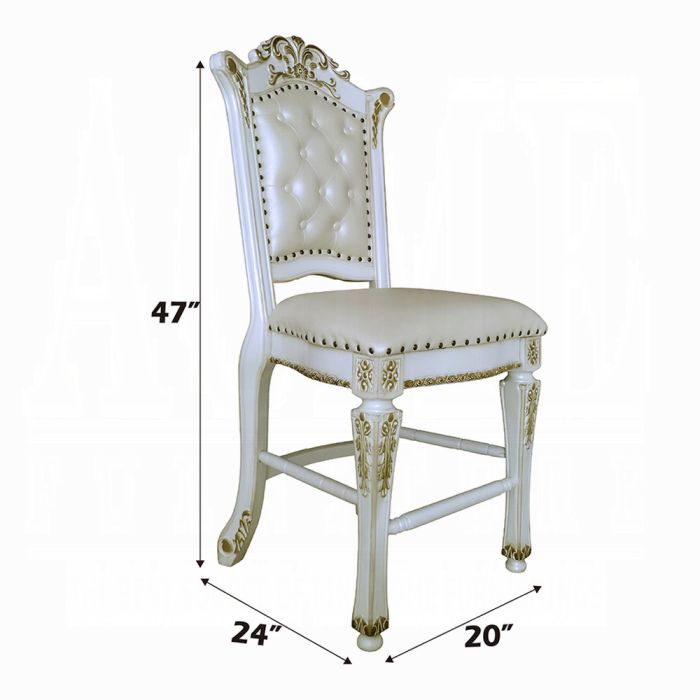 Vendome Counter Height Chair (Set-2)