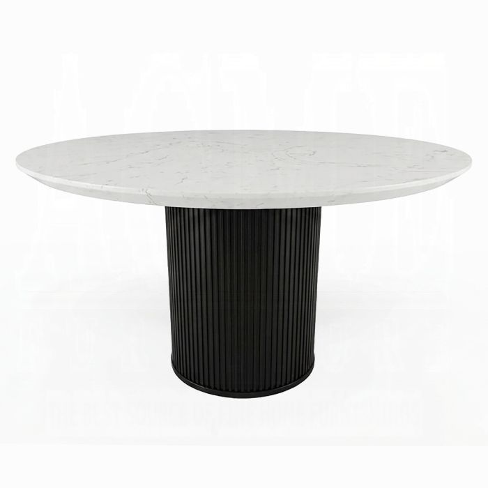 Jaramillo Round Dining Table W/Engineered Marble Top