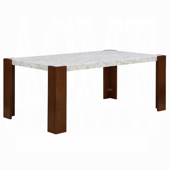 Hettie Dining Table W/Engineeed Stone Top