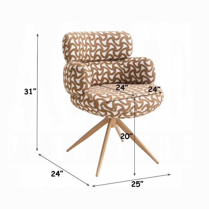 Lrna Side Chair w/Swivel 