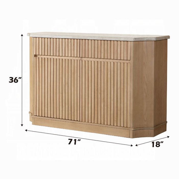 Qwin Server W/Marble Top