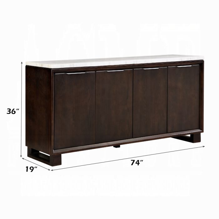 Edwyn Server w/Marble Top