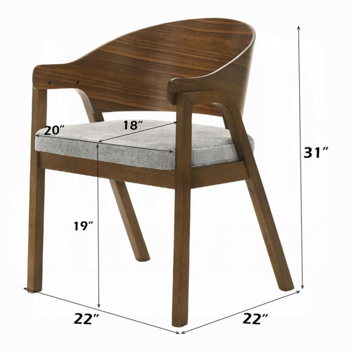 Hoyte Arm Chair (Set-2)