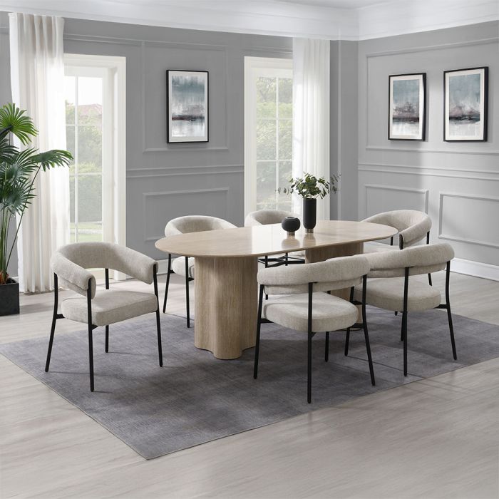 Jirina Arm Chair (Set-2)