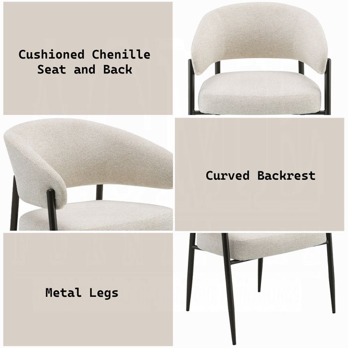Jirina Arm Chair (Set-2)