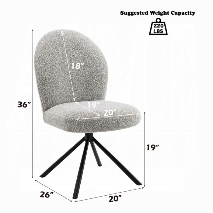 Lawton Side Chair w/Swivel (Set-2)
