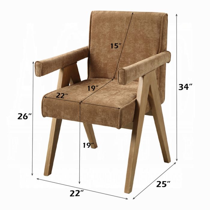 Zoey Arm Chair (Set-2)