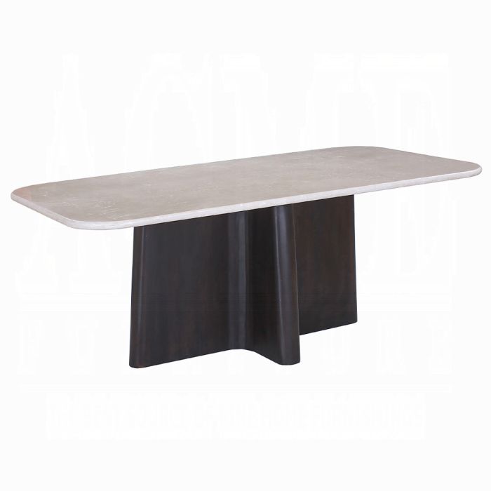 Jacory Dining Table w/Bottocino Marble Top