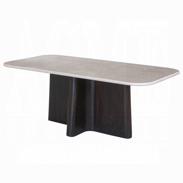 Jacory Dining Table w/Bottocino Marble Top