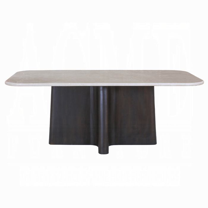 Jacory Dining Table w/Bottocino Marble Top
