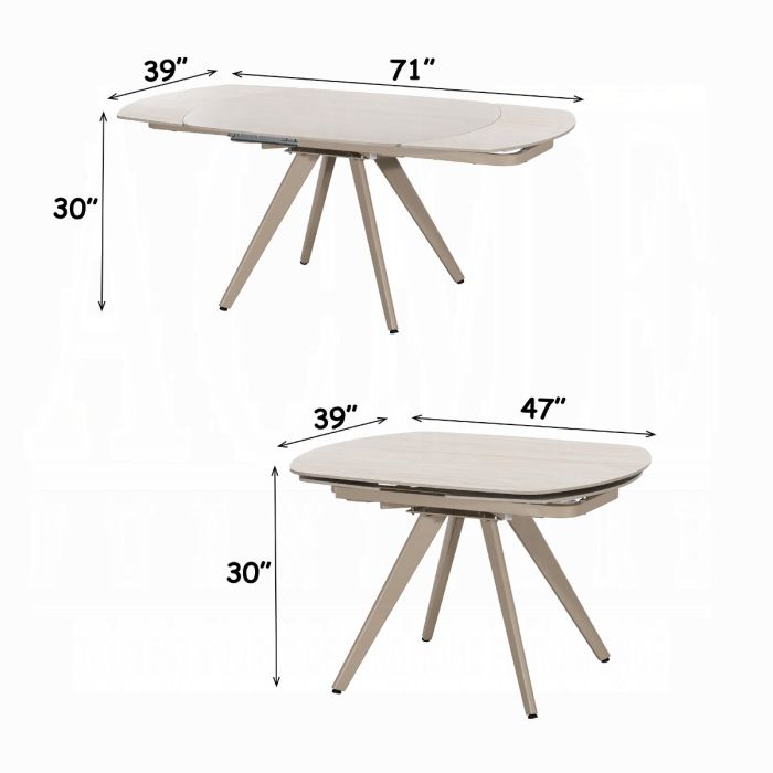 Bexley Dining Table w/Ceramic Top