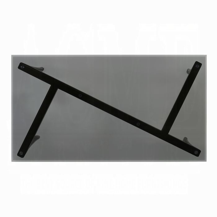 Danzel Dining Table w/Glasss Top