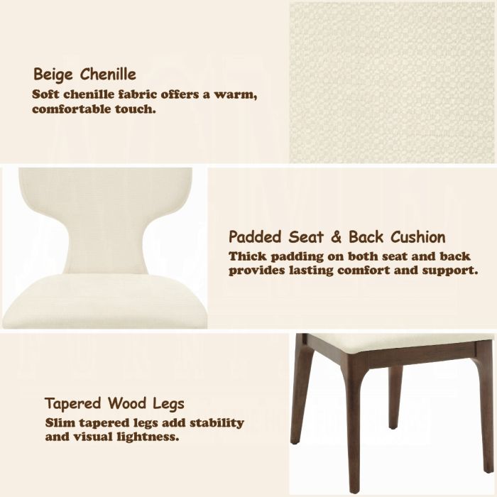 Koen Upholstered Side Chair (Set-2)