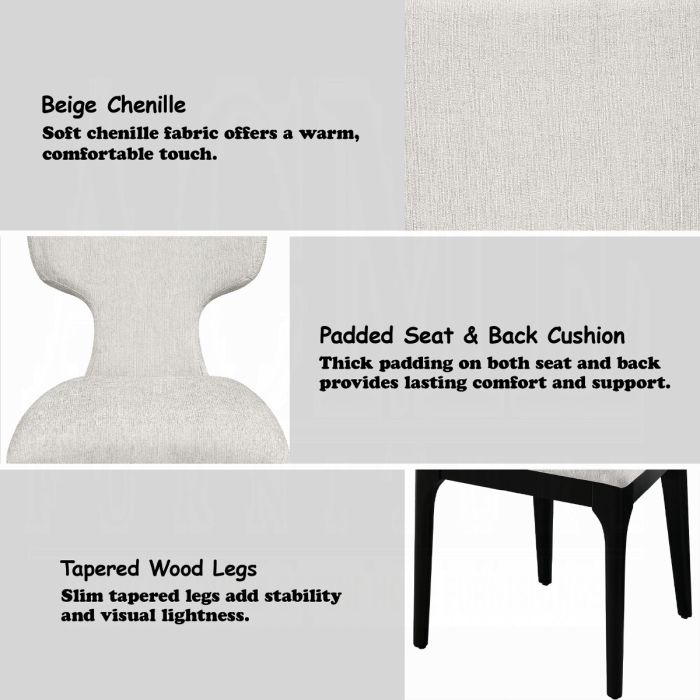Koen Upholstered Side Chair (Set-2)