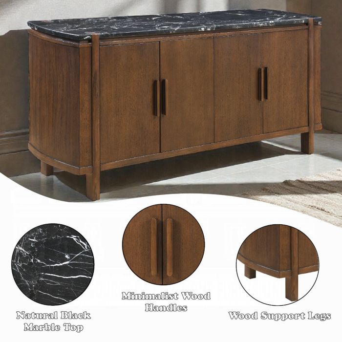 Estella Server w/Marble Top