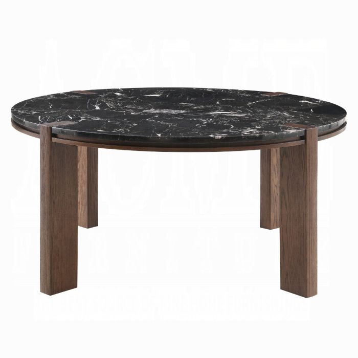 Estella Round Dining Table w/Marble Top