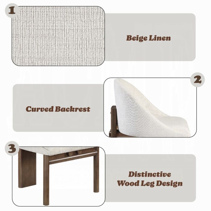 Ouida Side Chair (Set-2)
