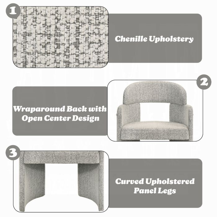Kyree Arm Chair (Set-2)