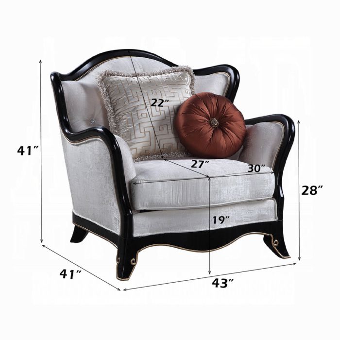 Nurmive Chair W/2 Pillows