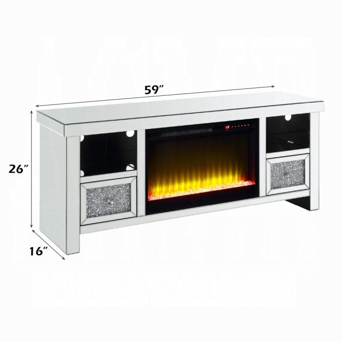 Noralie TV Stand W/Fireplace