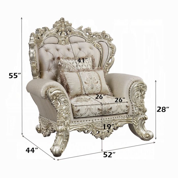 Danae Chair W/2 Pillows