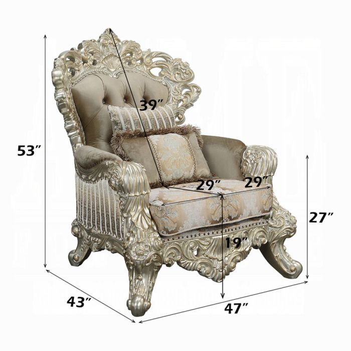 Sorina Chair W/2 Pillows