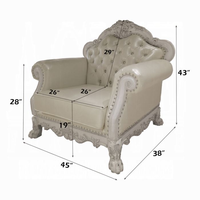 Dresden Chair W/2 Pillows