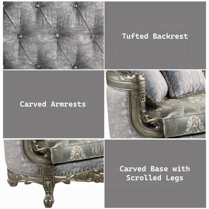 Miliani Sofa W/5 Pillows