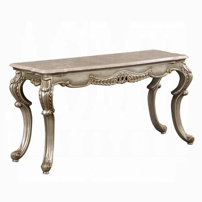 Miliani Sofa Table W/Marble Top