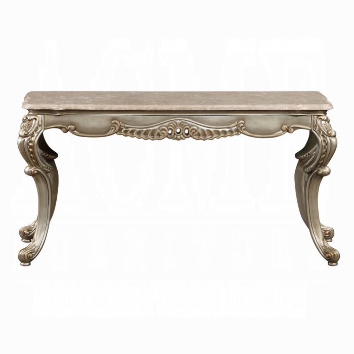 Miliani Sofa Table W/Marble Top