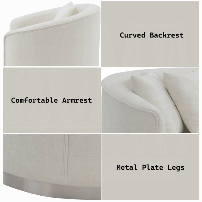 Odette Loveseat W/2 Pillows