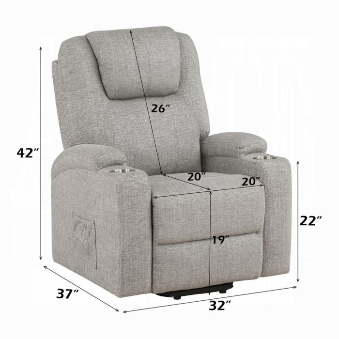 Recliner w/Power Lift & Massage