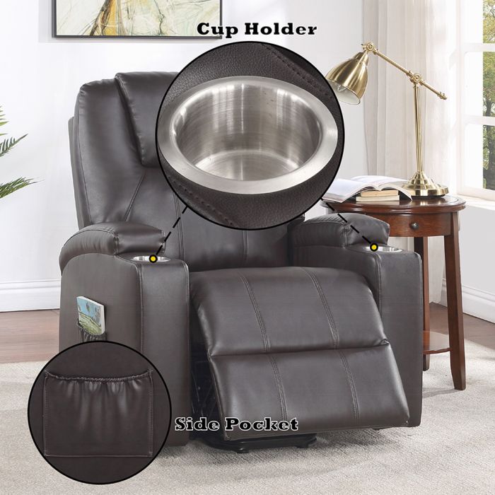 Recliner w/Power Lift & Massage