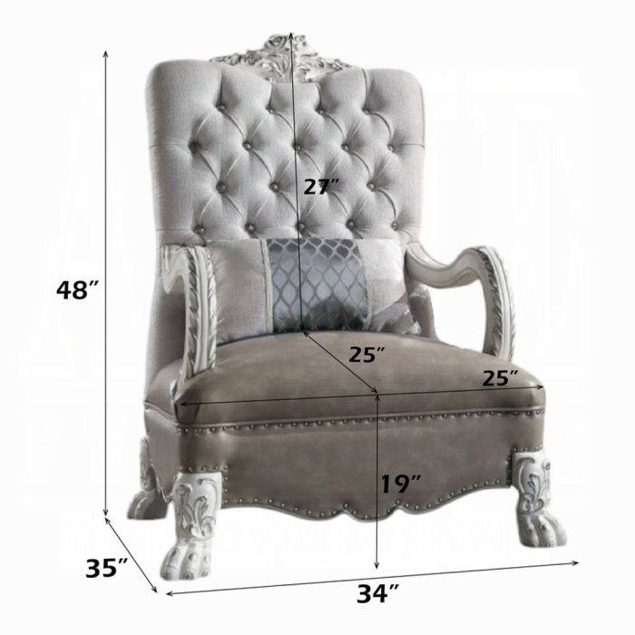 Dresden Chair W/Pillow
