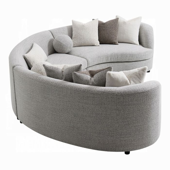 Ivria Sectional Sofa W/9 Pillows